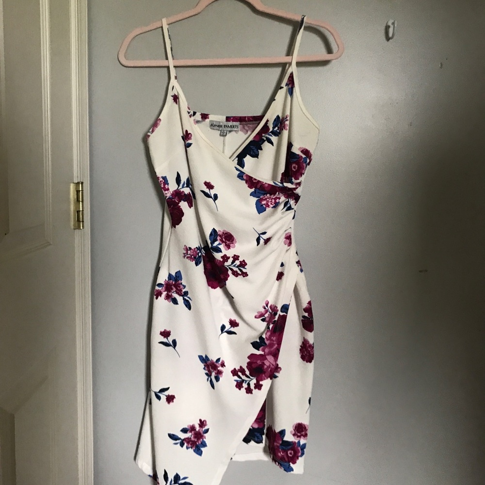 White floral Homecoming Dress!